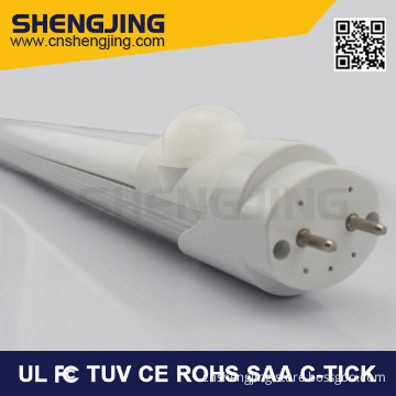 T8 CE white PIR parking lot sensor 18W LED tube